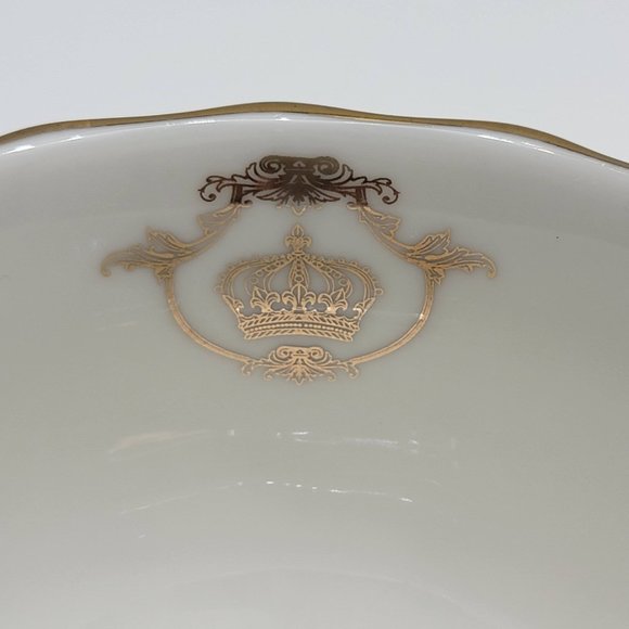 Pukka Home White with Gold Trim Royal Style Cup And Saucer. Set of 2 - Picture 4 of 6